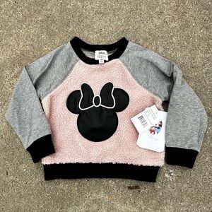 NWT Disney x Pippa & Julie Minnie Mouse Sweatshirt Sz 5